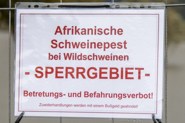 Sperrung verlängert. Beispielfoto aus Oktober 2024